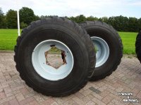 Wheels, Tyres, Rims & Dual spacers Alliance Set gazonbanden op velgen