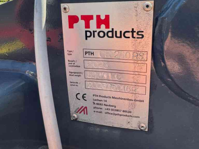 Rotary Tiller  PTH steenfreesmachine / crusher CR250 RS