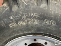 Wheels, Tyres, Rims & Dual spacers Danubiana 12.0/70R20