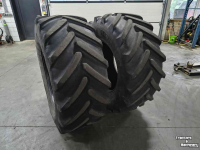 Wheels, Tyres, Rims & Dual spacers Michelin 540/65R28