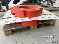 Frontweights Fendt 300 KG Wielgewichten met adapterplater