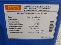Fuel storage tank Cemo Adblue tank