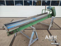 Conveyor  Vlakke band 2870X400 TRANSPORTBAND VLAKKE BAND FLAT BELT CONVEYOR BELT FLACHBAND FÖRDERBAND
