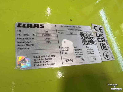 Tedder Claas Volto 45 schudder