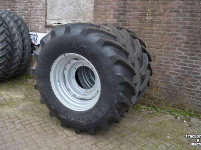 Wheels, Tyres, Rims & Dual spacers Michelin 600/70r30
