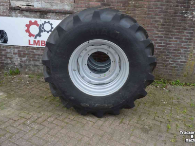 Wheels, Tyres, Rims & Dual spacers Michelin 600/70r30