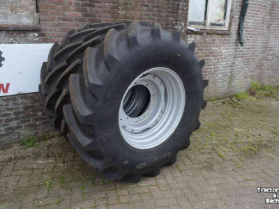 Wheels, Tyres, Rims & Dual spacers Michelin 600/70r30