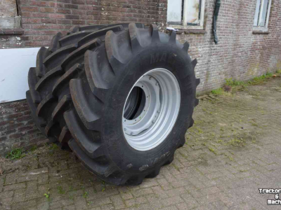 Wheels, Tyres, Rims & Dual spacers Michelin 600/70r30