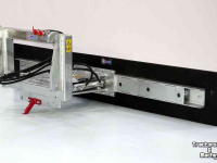 Rubber yard scraper Qmac 150 HYDR. SCHUIN WEIDEMANN HAAK Rubberschuif / Erfschuif / Mestschuif / Sneeuwschuif / Terreinschuif / Modderschuif