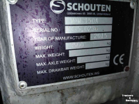 Forage feedwagon / Forage dosage wagon Schouten VDW 150A