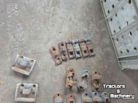 Diverse used spare-parts  Diverse onderdelen aanhanger/trailer