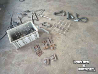 Diverse used spare-parts  Diverse onderdelen aanhanger/trailer