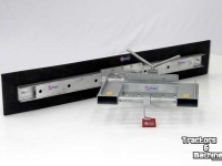 Manure scraper Qmac Modulo rubber mestschuif met lepelinsteek