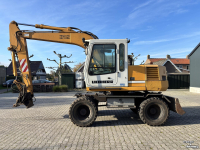 Excavator Liebherr A312 Hydr-Snelwissel, Kantelstuk.