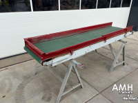 Conveyor  2750X650 TRANSPORTBAND VLAKKE BAND FLAT BELT CONVEYOR BELT FLACHBAND FÖRDERBAND