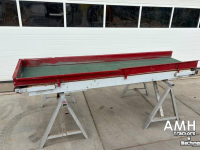 Conveyor  2750X650 TRANSPORTBAND VLAKKE BAND FLAT BELT CONVEYOR BELT FLACHBAND FÖRDERBAND