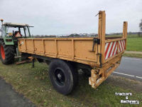 Dumptrailer Kersten 6 tons 3 zijdige kipper degelijke kipwagen