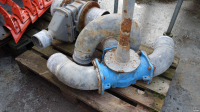 Diverse used spare-parts  Onbekend SCHUIFAFSLUITER 8 "