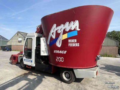 Self-propelled feed mixer Unifast Virage 200 voermengwagen voermachines