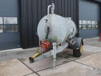 Slurry tank Welgro 3500 liter vacuumtank waterwagen mesttank giertank slanghaspel