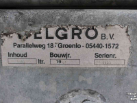 Slurry tank Welgro 3500 liter vacuumtank waterwagen mesttank giertank slanghaspel