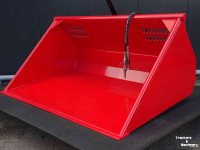 Loading bucket / Potato loading bucket Hofstede Heftruck opschep schep kiep bak grote inhoud lepel insteek