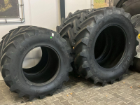 Wheels, Tyres, Rims & Dual spacers BKT 540/65R28 en 650/65R38