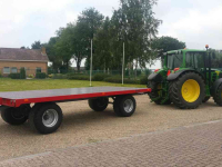 Agricultural wagon  Balenwagen / Landbouwwagen / Vierwielige wagen / 4-wielige wagen  10 ton