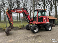 Excavator mobile Terex TW85 Mobiele kraan