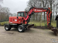 Excavator mobile Terex TW85 Mobiele kraan