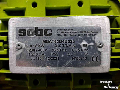 Diverse new spare-parts  Sotic + CHM 30 B14