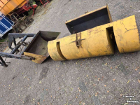 Front-end loader Stoll Voorlader incl 3 bakken