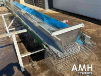 Conveyor Schomaker 5000X380 TRANSPORTBAND VLAKKE BAND FLAT BELT CONVEYOR BELT FLACHBAND FÖRDERBAND