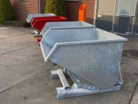 Tilting buckets Jako Kantelbakken 850 liter