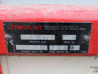 Silage block-cutter Trioliet TU170 (Vicon UZS170) kuilsnijder kuilvoersnijder silobloksnijder u-snijder