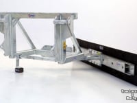 Rubber yard scraper Qmac 210 MECH SCHUIN MAILLEUX