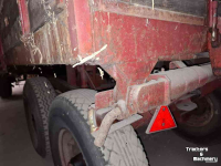 Dumptrailer Miedema 5 tons tandem, 3 zijdig kippend, klantoverdracht