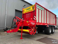 Self-loading wagon Pottinger Jumbo 7210L Combiline. Kortsnijwagen.