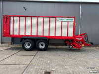 Self-loading wagon Pottinger Jumbo 7210L Combiline. Kortsnijwagen.