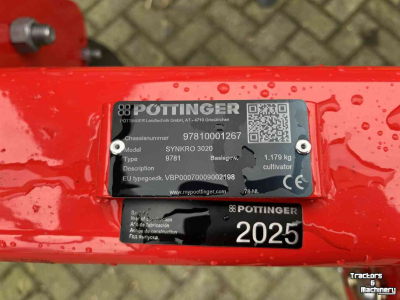 Cultivator Pottinger Nieuwe Pottinger Synkro 3020