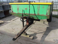 Dumptrailer  Kipwagen kiepwagen kipper kieper enkelas met kenteken
