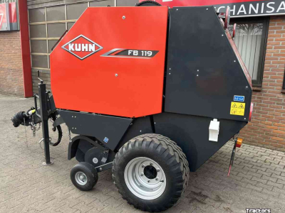 Balers Kuhn FB119 balenpers, bermenpers.