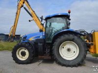 Tractor New Holland tsa 125 + Herder MBK 512LS