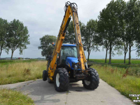 Tractor New Holland tsa 125 + Herder MBK 512LS