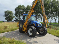 Tractor New Holland tsa 125 + Herder MBK 512LS