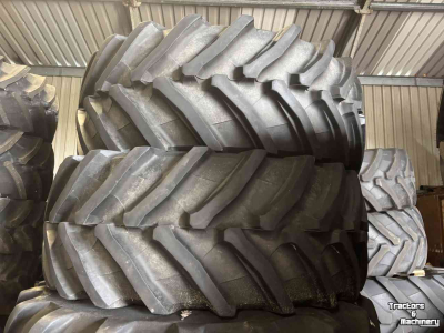 Wheels, Tyres, Rims & Dual spacers Trelleborg 650/65R38 TM800 PT 90%