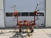 Tedder Vicon RS510D Speeder cirkelschudder 4-elements schudmachine met glijsloffen