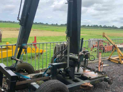 Mowing arm with mowing bucket Bos 6000