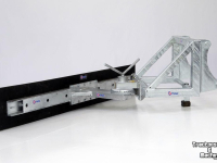 Rubber yard scraper Qmac 210 MECH SCHUIN TEREX TL65 - TL70