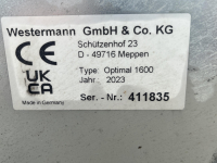 Sweeper Westermann Westermann Optimal 1600